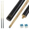 2 X Wollowo 57 Inch White Ash Wood Snooker/Pool Cues