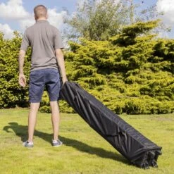 Woodside 3x3m Fully Waterproof, Heavy Duty Pop Up Gazebo + Carry Bag & Sand Bags -Serene Spaces 304CHSRXLA4