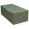 Woodside 6-8 Seater Green Rectangular Garden Waterproof Patio Furniture Cover -Serene Spaces 3V25QXDYKJZ