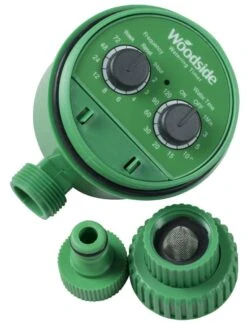 Woodside Automatic Electronic Water Timer For Garden Watering Irrigation System -Serene Spaces 3ZFC2JQXUKG