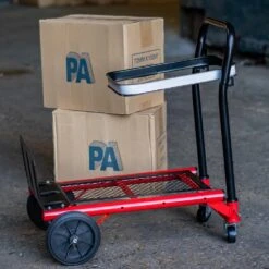 Sack Truck Trolley Heavy Duty Multi Purpose Industrial Folding Hand Cart -Serene Spaces B0NWI3H2PAL