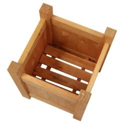 Woodside Aldeby Wooden Garden Planter/Flower Pot Container Box, Pack Of 2 -Serene Spaces B53LCAO42W2
