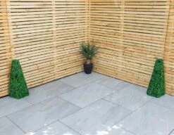 Woodside Topiary Obelisk Leaf Effect, Green 2ft Indoor Outdoor Decor (pack Of 2) -Serene Spaces BCAKNTVQ4LP