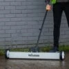 Woodside 36” Ferrite Magnetic Floor Sweeper, Heavy Duty Rolling Pick Up Roller Broom -Serene Spaces C2FCMJDKPMF