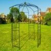 Woodside Santon Metal Garden Birdcage Pergola -Serene Spaces C3FKBEMH0QF