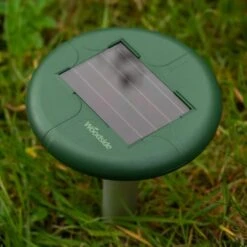 4 X Woodside Solar Powered Garden Sonic Wave Mole/Rat/Rodent Repeller Repellent -Serene Spaces CJ4EVIVVOF2