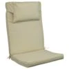 Woodside Luxury Outdoor Padded Seat & Back Cushion For Garden Adirondack Chair - BEIGE -Serene Spaces CPUTHAUQVZT