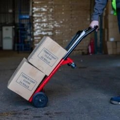 Sack Truck Trolley Heavy Duty Multi Purpose Industrial Folding Hand Cart -Serene Spaces DZN1TKYJKB1