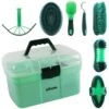 Woodside 8 Piece Equestrian Grooming Set For Horses & Ponies With Carry Case -Serene Spaces E2B5Q3QOSWN