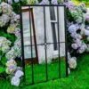 Woodside Yapton XL Decorative Rectangle Outdoor Garden Mirror W: 70cm X H: 105cm -Serene Spaces F5DQ4D4OHBQ