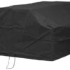 Woodside Black Waterproof Outdoor 6 Seater Square Picnic Table Cover