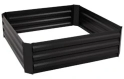 Woodside Outdoor Garden Raised Steel Vegetable/Herb/Flower Grow Bed Planter X 2 -Serene Spaces FGBMD0X2FRH