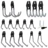 Woodside Heavy Duty Wall Mounted Garage Hanging Hooks, Utility Tool Hangers (Pack Of 15) -Serene Spaces G2RGGQ3NI0C