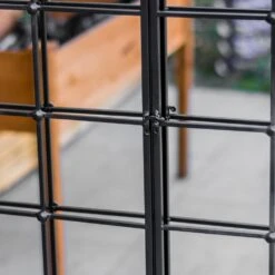 Woodside Balham XL Decorative Arched Outdoor Garden Mirror, H: 115cm X W: 70cm -Serene Spaces GTYJVRNJJLE