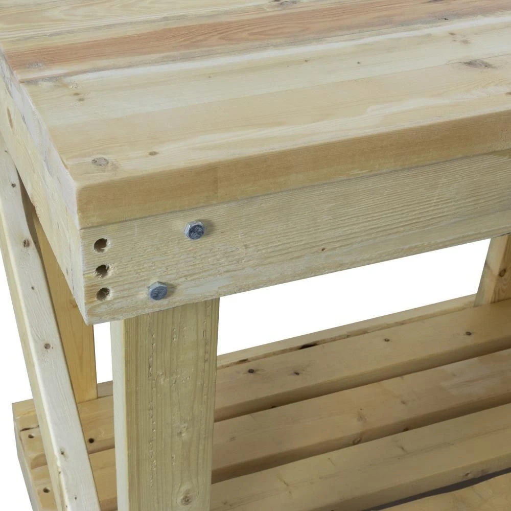 Woodside 1.8M Wooden Work Bench 5 Woodside 1.8M Wooden Work Bench - Image 3