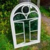 Woodside Acton Large Decorative Arched Outdoor Garden Mirror, 66.5cm X 97.5cm -Serene Spaces H15A0EC0XI1