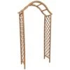 Woodside Keswick Wooden Trellis Garden Arch -Serene Spaces H5UATOOIPF1