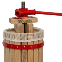Woodside 6 Litre Fruit Press Apple Cider Grape Wine Making Tool -Serene Spaces HUDXUTOW0PT
