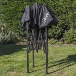 Woodside 2x2m Fully Waterproof, Heavy Duty Pop Up Gazebo + Carry Bag & Sand Bags -Serene Spaces IZR1C13HLY5