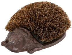 Woodside Cast Iron Hedgehog Boot Brush & Scraper -Serene Spaces JH422V40EYH
