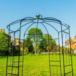 Woodside Santon Metal Garden Birdcage Pergola -Serene Spaces JQCUKPQJYXC
