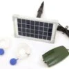 Oxbridge 2 Air Stone Aerator Pond Water Oxygenator Solar Powered Oxygen Pump -Serene Spaces LP11REHQZZI