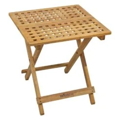 Woodside Belford Folding Walnut Wood Table -Serene Spaces MD14PKDBT0F