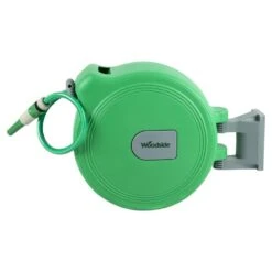 Woodside 30m Auto Rewind Retractable Wall Mounted Garden Hose Reel -Serene Spaces MEYV52U0PTL