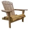 Woodside Aldeby Adirondack Outdoor Garden Patio Wooden Lounger Chair