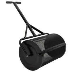 Woodside 24” Garden Grass Lawn Compost/Manure/Peat Moss Spreader Roller