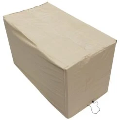 Serene Spaces 10 Oxbridge Sand Bistro Waterproof Outdoor Garden Patio Set Furniture Cover