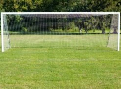 Serene Spaces 46 24FT X 8FT Football Net (0M Top Runback, 2M Bottom Runback)