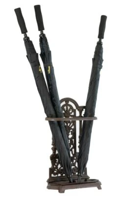 Woodside Ornate Vintage Cast Iron Umbrella/Walking Stick Stand -Serene Spaces PB3TA1M5U5D