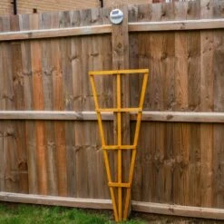 Woodside 1.2m Wooden Garden Fan Trellis, Climbing Plant/Flower Support- 2 Pack 10 Woodside 1.2m Wooden Garden Fan Trellis, Climbing Plant/Flower Support- 2 Pack -Serene Spaces QHFE5GKIMFW
