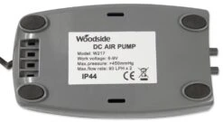 Woodside Solar Powered Oxygenator Pond Water Oxygen Pump 2 Air Stone Aerator -Serene Spaces QPN4DLESAME