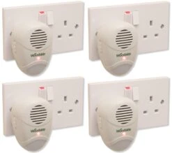 4 X Plug-In Mouse/Rat/Rodent Repeller Ultrasonic Repellent Pest Deterrent -Serene Spaces QVKQFY0M2WD