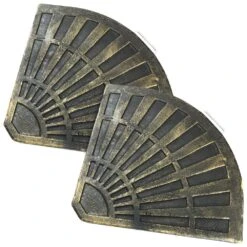 Serene Spaces 42 2 X Woodside 12kg Cantilever & Banana Umbrella Parasol Base Stand Weight