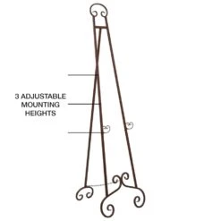 Maribelle 1.8m Adjustable Foldable Studio Easel Art Craft Display Artist -Serene Spaces S4EUNQRQTLY