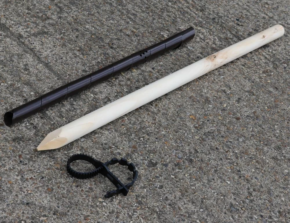 Woodside Garden Tree Sapling Support Stake Pack With Tie & Sleeve 7 Woodside Garden Tree Sapling Support Stake Pack With Tie & Sleeve - Image 5