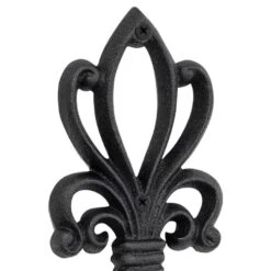Woodside Cast Iron Decorative Wall Mounted Hanging Hooks, Vintage Coat Hangers, Set Of 3 -Serene Spaces UCAGHWBR1XN