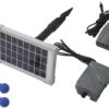 Woodside 3 In 1 Solar Powered Oxygenator Pond Water Oxygen Pump 2 Stone Aerator