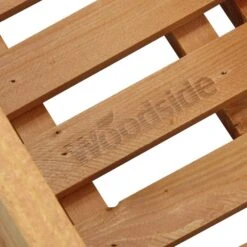 Woodside Aldeby Wooden Garden Trough Planter/Flower Container Box, Pack Of 2 -Serene Spaces VFBDZEWHDRA