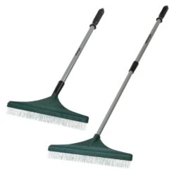 Woodside Artificial Turf Brush, Fake Lawn/Grass Leaf & Debris Rake, Carpet Brush