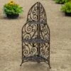 Woodside 3 Tier Cast Iron Indoor/Outdoor Heavy Duty Garden Plant & Flower Stand -Serene Spaces VWE2JGEK4F4