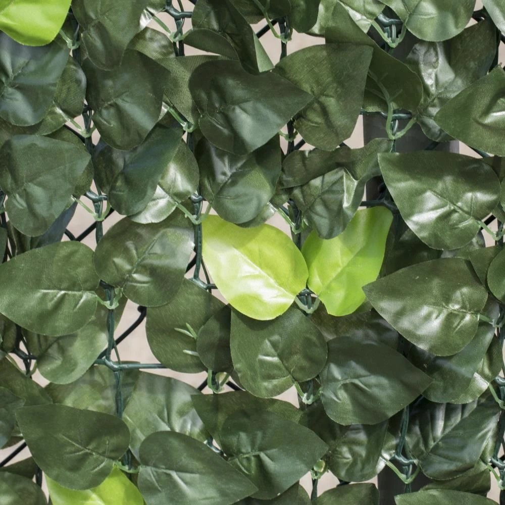 Woodside Artificial Faux Ivy Leaf Garden Fence/Wall Privacy Screening Hedge 4 Woodside Artificial Faux Ivy Leaf Garden Fence/Wall Privacy Screening Hedge - Image 2