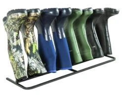Woodside Steel Wellington Boot Rack 4 Pairs Walking Shoe Storage Stand -Serene Spaces XPSCIPG534U