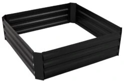 Woodside Tunstall Outdoor Garden Raised Steel Vegetable/Herb/Flower Grow Bed Planter -Serene Spaces XRCKVV3FCRW