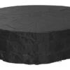 Woodside Black 8-10 Seater Round Garden Patio Furniture Set Cover Waterproof -Serene Spaces XTQKBX0QXFL