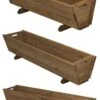 Woodside Sutton Wooden Garden Planter Plant/Flower Trough Container Box -Serene Spaces YNRDRXBC1CJ