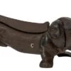 Woodside Outdoor Garden Cast Iron Boot/Welly Novelty Sausage Dog Mud Scraper -Serene Spaces YQUO2SPBKLT